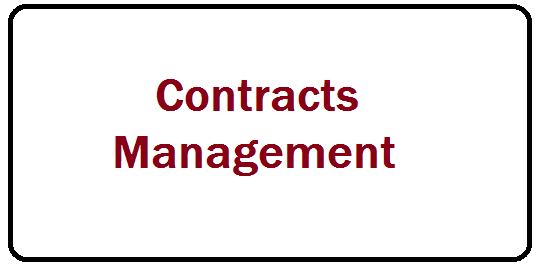 contracts management notes