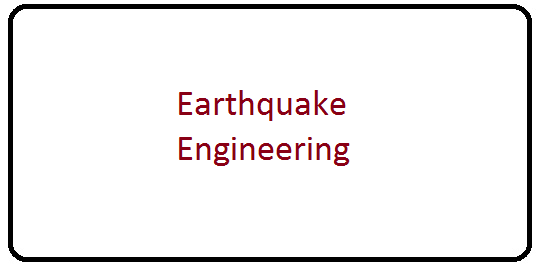 Earthquake Engineering