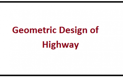 Geometric Design of Highway