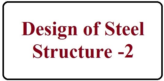 Design of steel structure-2