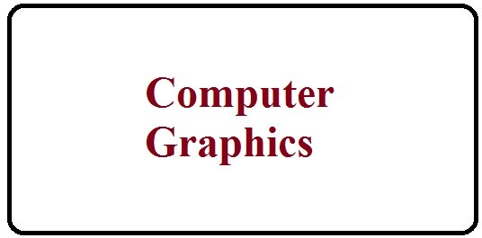 Computer Graphics