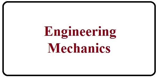 Engineering Mechanics ppt – Expert Notes Online