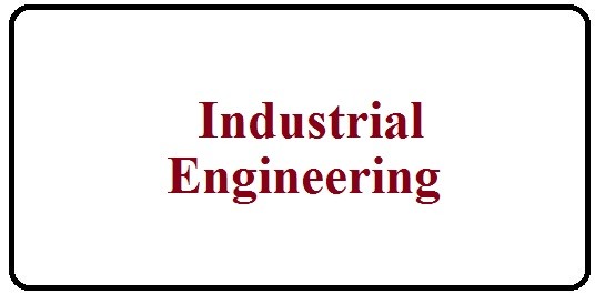 Industrial Engineering