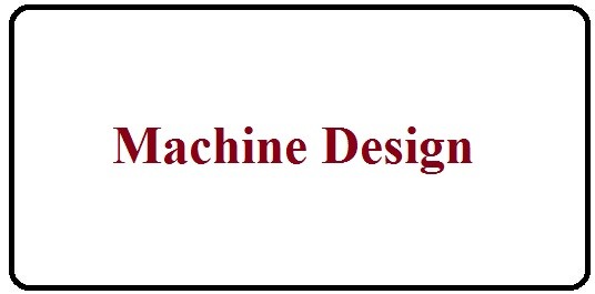 Machine Design