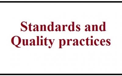 Standards and Quality practices