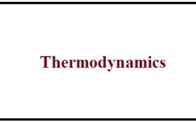 Thermodynamics for GATE preparation