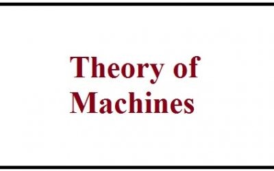 Theory of Machines