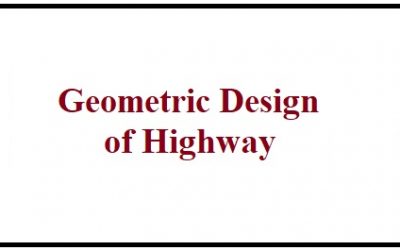 Geometric Design of Highway